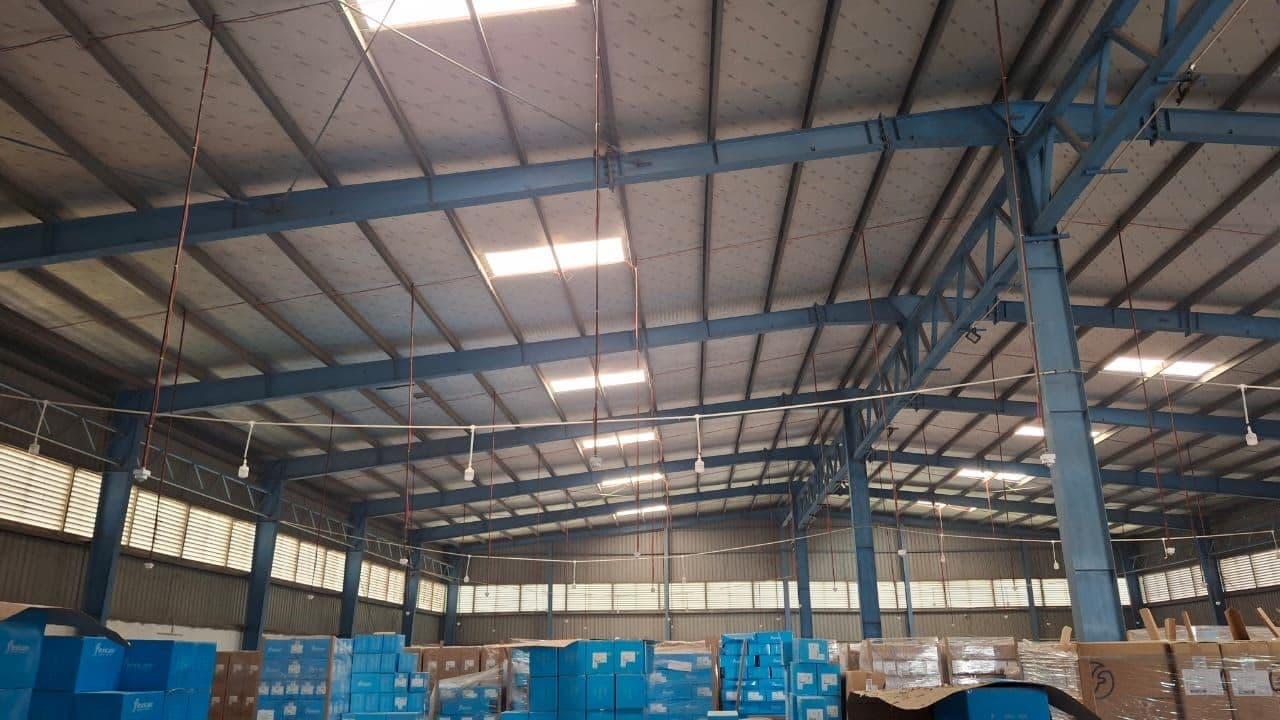 Fire alarm and detection system — Warehouse
